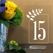 Load image into Gallery viewer, Elation Factory Co Weddings > Decorations > Serving & Dining > Table Décor > Table Numbers Rectangle Table Numbers with stand