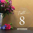Load image into Gallery viewer, Elation Factory Co Weddings > Decorations > Serving & Dining > Table Décor > Table Numbers Round Table Numbers with stand
