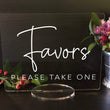 Load image into Gallery viewer, Elation Factory Co Weddings > Decorations > Signs Favors, Please Take One - Wedding Acrylic Sign
