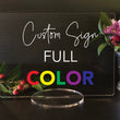 Load image into Gallery viewer, Elation Factory Co Weddings > Decorations > Signs Full Color Custom Wedding, Create your own wedding sign! Acrylic Wedding Sign