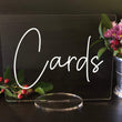 Load image into Gallery viewer, Elation Factory Co Weddings > Decorations > Signs Gifts & Cards Table Wedding Acrylic Sign
