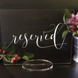 Load image into Gallery viewer, Elation Factory Co Weddings > Decorations > Signs Reserved - Wedding Favors Acrylic Sign