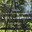 Load image into Gallery viewer, Elation Factory Co Weddings > Decorations > Signs Semi-Custom Wedding Welcome Sign, Create your own Welcome Wedding Sign! Acrylic Wedding Sign