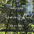 Load image into Gallery viewer, Elation Factory Co Weddings > Decorations > Signs Semi-Custom Wedding Welcome Sign, Create your own Welcome Wedding Sign! Acrylic Wedding Sign