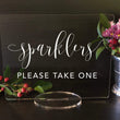 Load image into Gallery viewer, Elation Factory Co Weddings > Decorations > Signs Sparklers, Please Take One - Wedding Acrylic Sign