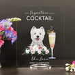 Load image into Gallery viewer, Elation Factory Co Weddings > Decorations > Signs > Wedding and Event Drink Signs Bar Menu Pet Signature Drinks! - Custom Dog, Cat, Pet Bar Menu Sign, Bar Sign for wedding and special events. Price: