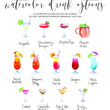 Load image into Gallery viewer, Elation Factory Co Weddings > Decorations > Signs > Wedding and Event Drink Signs Bar Menu Pet Signature Drinks! - Custom Dog, Cat, Pet Bar Menu Sign, Bar Sign for wedding and special events. Price: