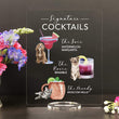 Load image into Gallery viewer, Elation Factory Co Weddings > Decorations > Signs > Wedding and Event Drink Signs Bar Menu Pet Signature Drinks! - Custom Dog, Cat, Pet Bar Menu Sign, Bar Sign for wedding and special events. Price: