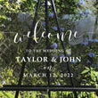 Load image into Gallery viewer, Elation Factory Co Weddings > Decorations > Signs > Wedding Welcome Signs Semi-Custom Wedding Welcome Sign, Create your own Welcome Wedding Sign! Acrylic Wedding Sign