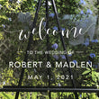Load image into Gallery viewer, Elation Factory Co Weddings > Decorations > Signs > Wedding Welcome Signs Semi-Custom Wedding Welcome Sign, Create your own Welcome Wedding Sign! Acrylic Wedding Sign