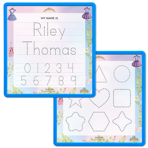 Kid's Name Tracing Board | Dry Erase Letter Tracing | Reusable Name Tracing Board | Letter Tracing Board | Personalized | Ballet Theme