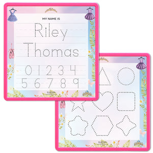 Kid's Name Tracing Board | Dry Erase Letter Tracing | Reusable Name Tracing Board | Letter Tracing Board | Personalized | Ballet Theme