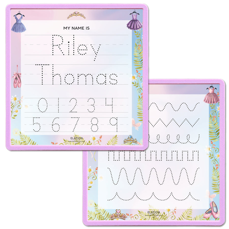 Kid's Name Tracing Board | Dry Erase Letter Tracing | Reusable Name Tracing Board | Letter Tracing Board | Personalized | Ballet Theme