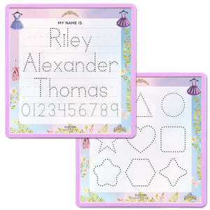 Kid's Name Tracing Board | Dry Erase Letter Tracing | Reusable Name Tracing Board | Letter Tracing Board | Personalized | Ballet Theme