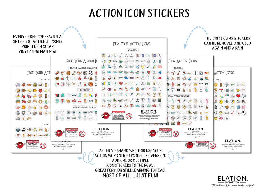 Elation Factory Co Toys & Games > Toys > Learning & School Kids Routine Chart | Chore Chart for Kids | Daily Checklist | Kids Daily Tasks | Daily Routine | Dry-Erase | Personalized | Baby Unicorns