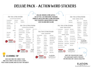 Elation Factory Co Toys & Games > Toys > Learning & School Kids Routine Chart | Chore Chart for Kids | Daily Checklist | Kids Daily Tasks | Daily Routine | Dry-Erase | Personalized | Baby Unicorns