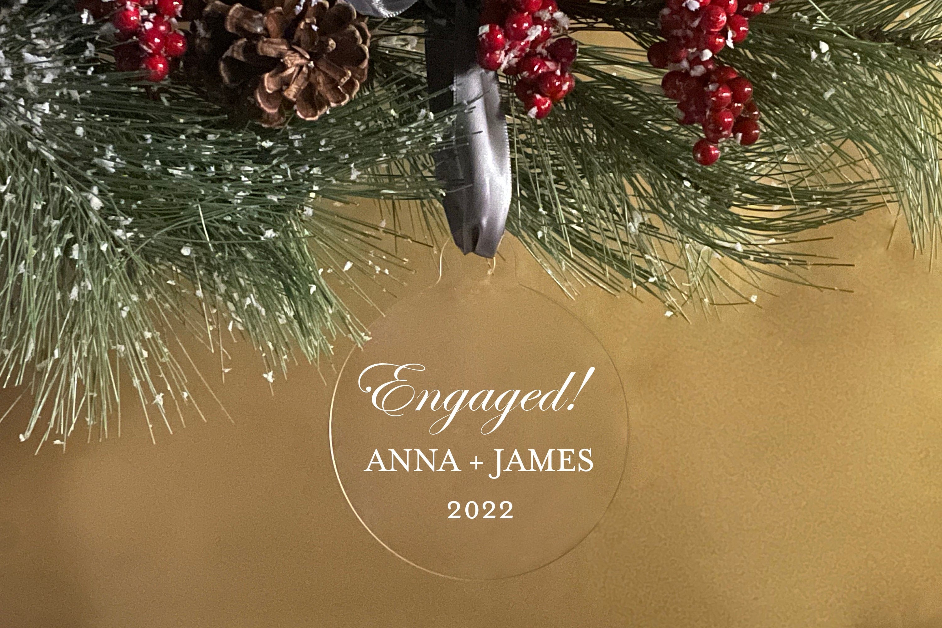 Engagement hotsell christmas decoration
